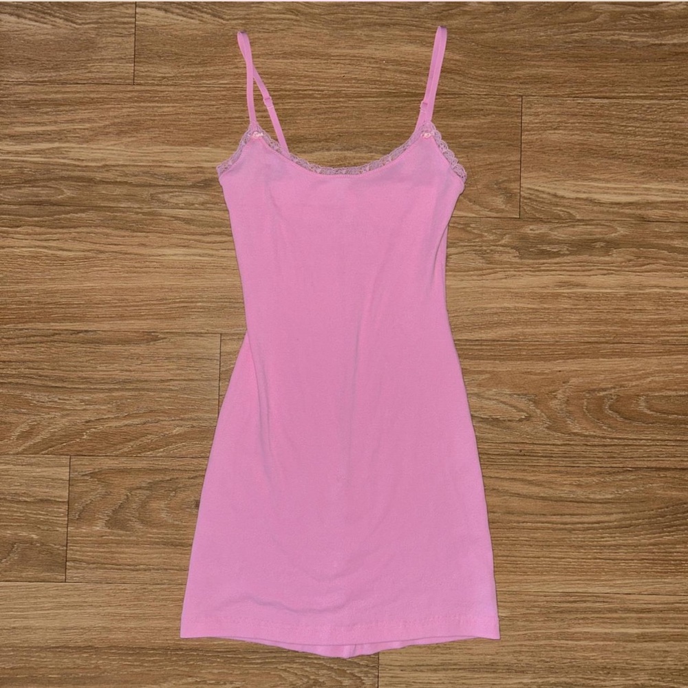 ✨ Skims Pink Mini Slip Dress ✨